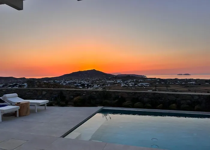 Вилла Sunrise - Sea View Private Pools